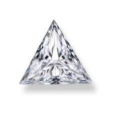 50 Pcs Triangle Gemstone