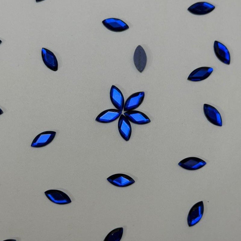HotFix Rhinestones Leaf Shape