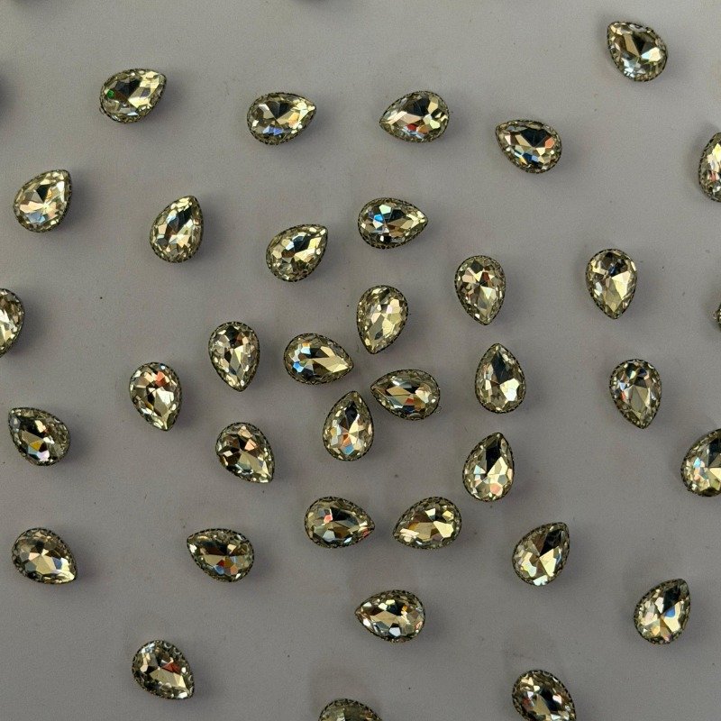 50 Pcs Acrylic Teardrop